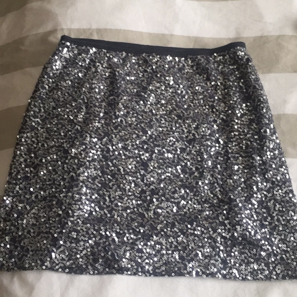 Sequin mini skirt